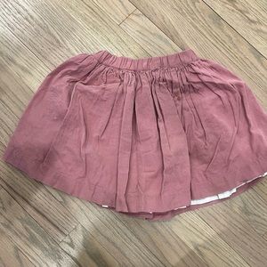 NWOT Bonpoint girls pink corduroy skirt size 4